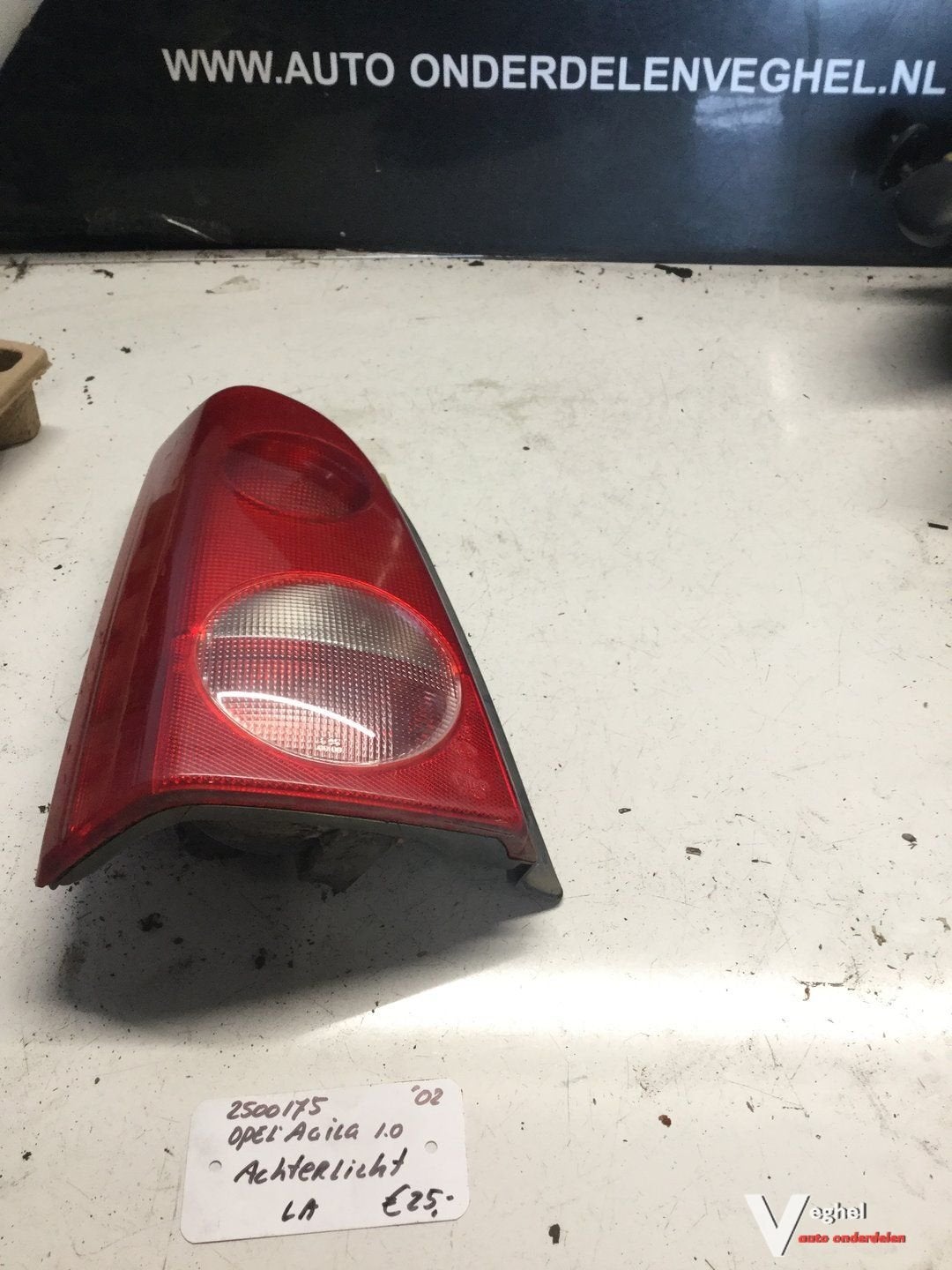 Opel Agila 1.0   2002   Achterlicht Links, Gebruikt, -, -, Ophalen of Verzenden