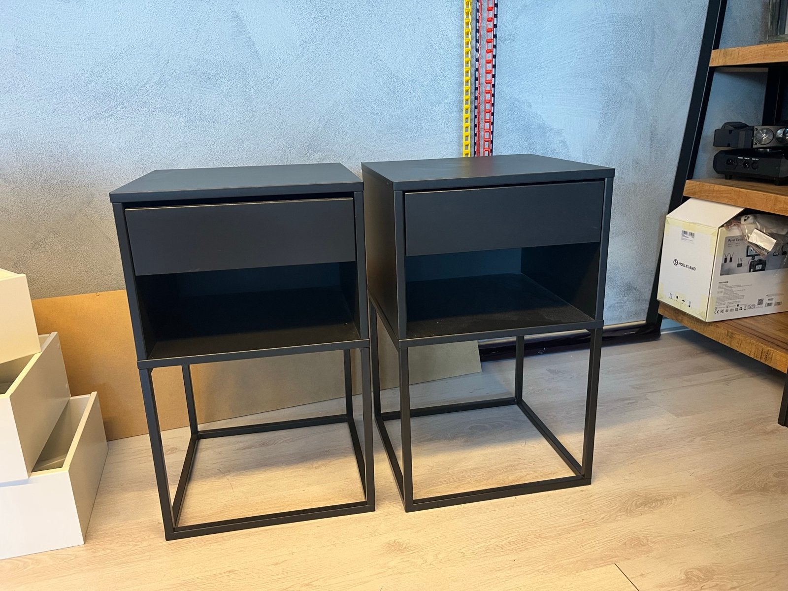 Vikhammer nachtkastjes ikea (set van 2) 40x39, Ophalen, Gebruikt, 55 tot 70 cm, 45 tot 65 cm