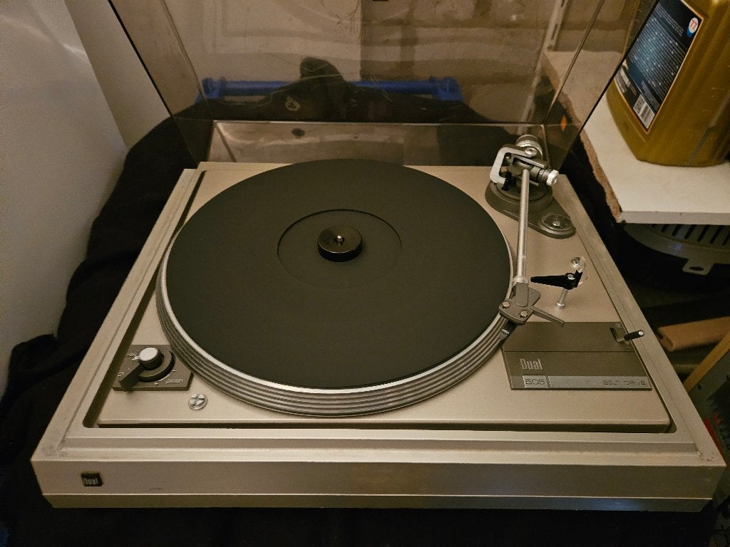 te koop platenspeler van dual, Ophalen, Gebruikt, Dual