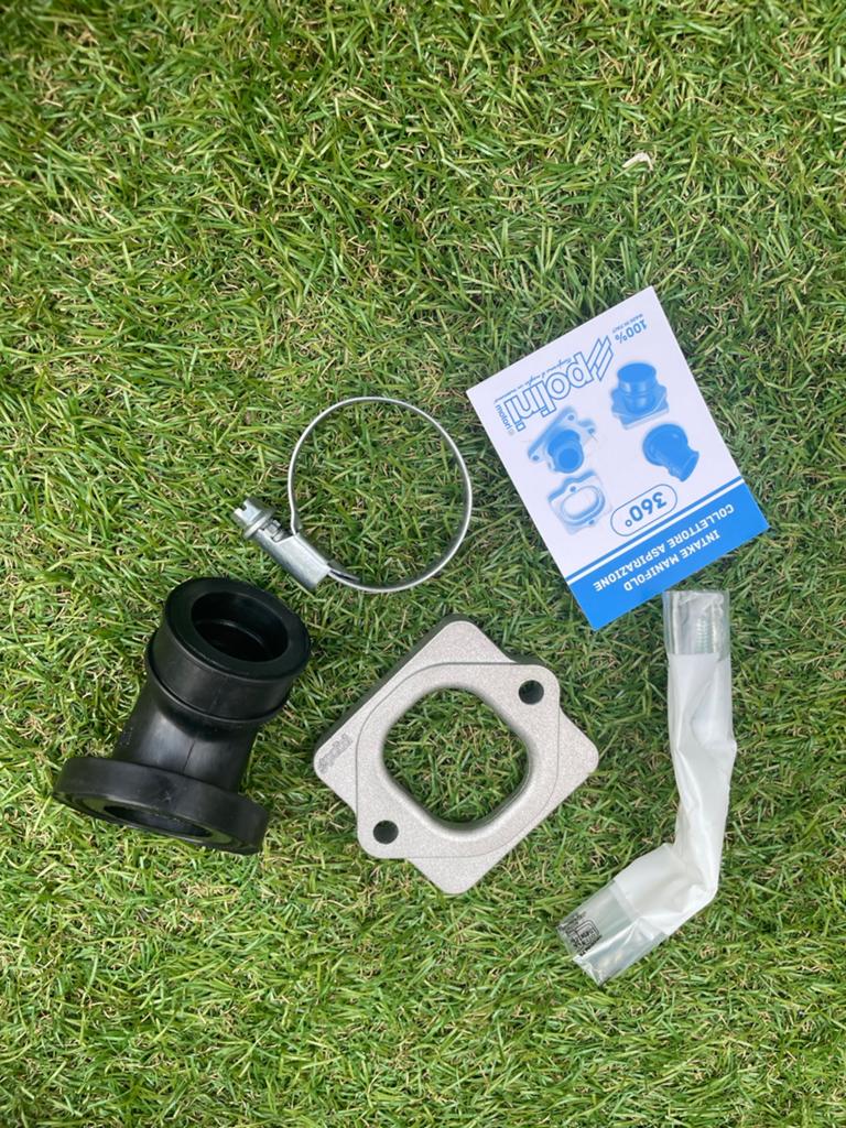 Polini 360 spruitstuk 25mm nieuw, Ophalen, Zo goed als nieuw, Carburateur