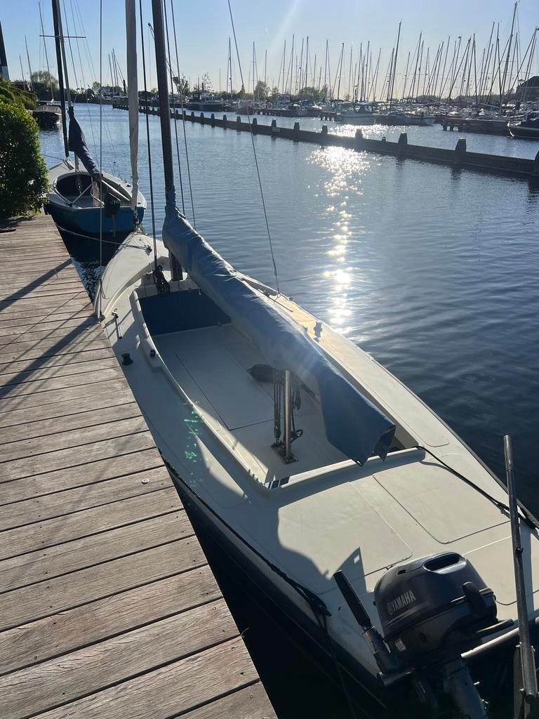 Polyvalk, met alle toebehoren, zeilklaar!, Watersport en Boten, Ophalen, Geen motor, Gebruikt, Polyvalk