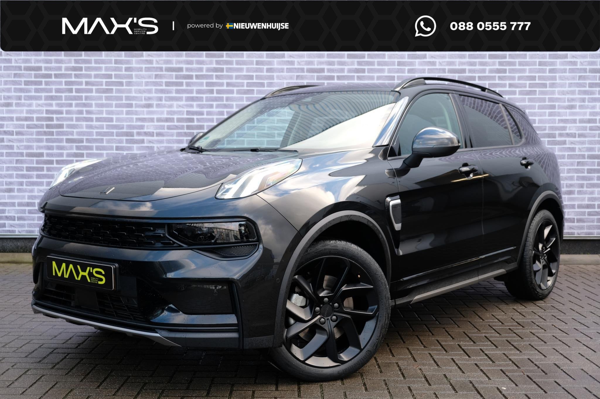 Lynk & Co 01 1.5 Plug-in Hybrid | PHEV | SOH 89% | Black Pac, Auto's, Zwart, Bedrijf, 1854 kg, Hybride Elektrisch/Benzine