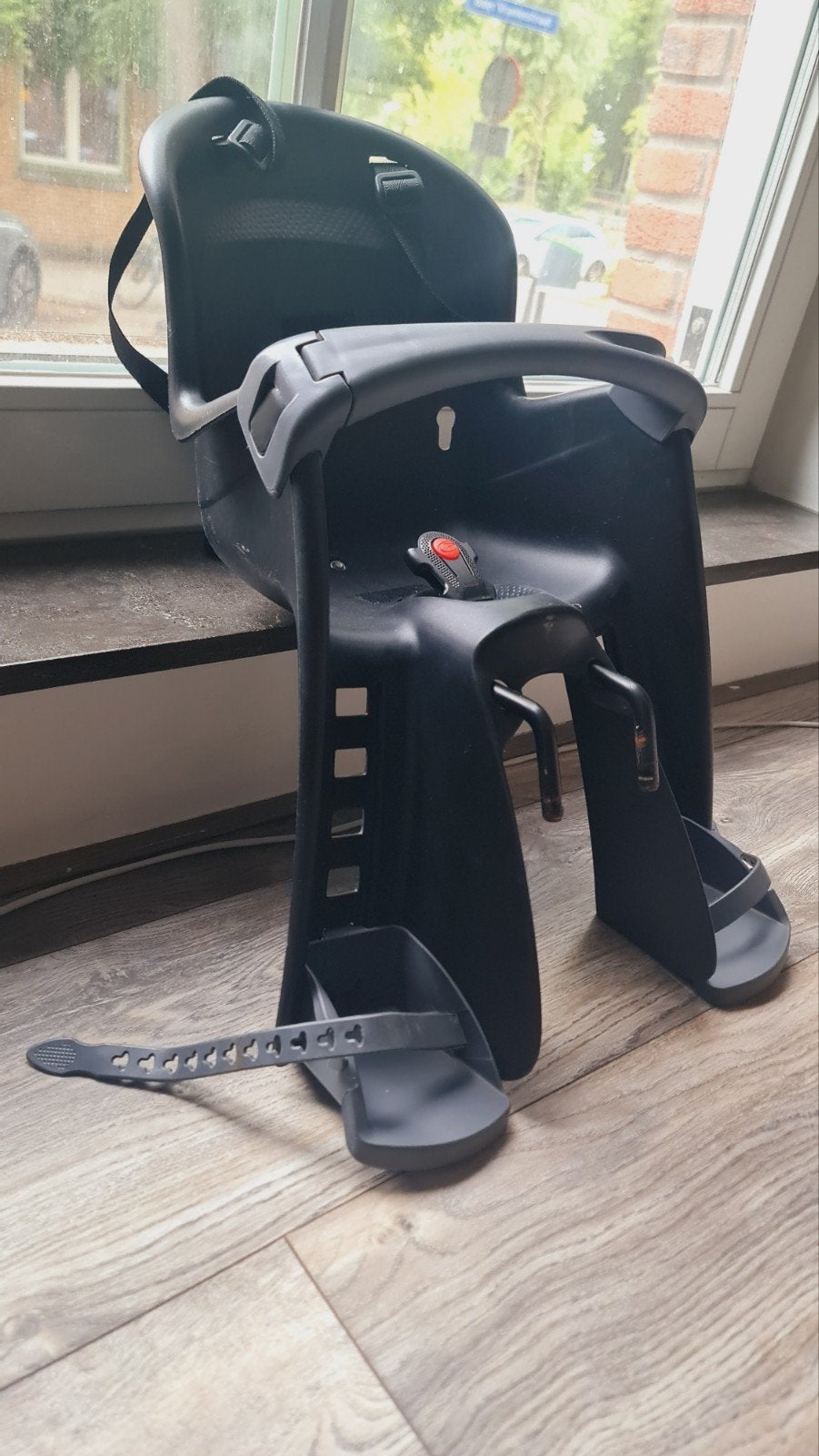 fietsstoeltje voor fiets, Gebruikt, Rug, Draagzak, Ophalen