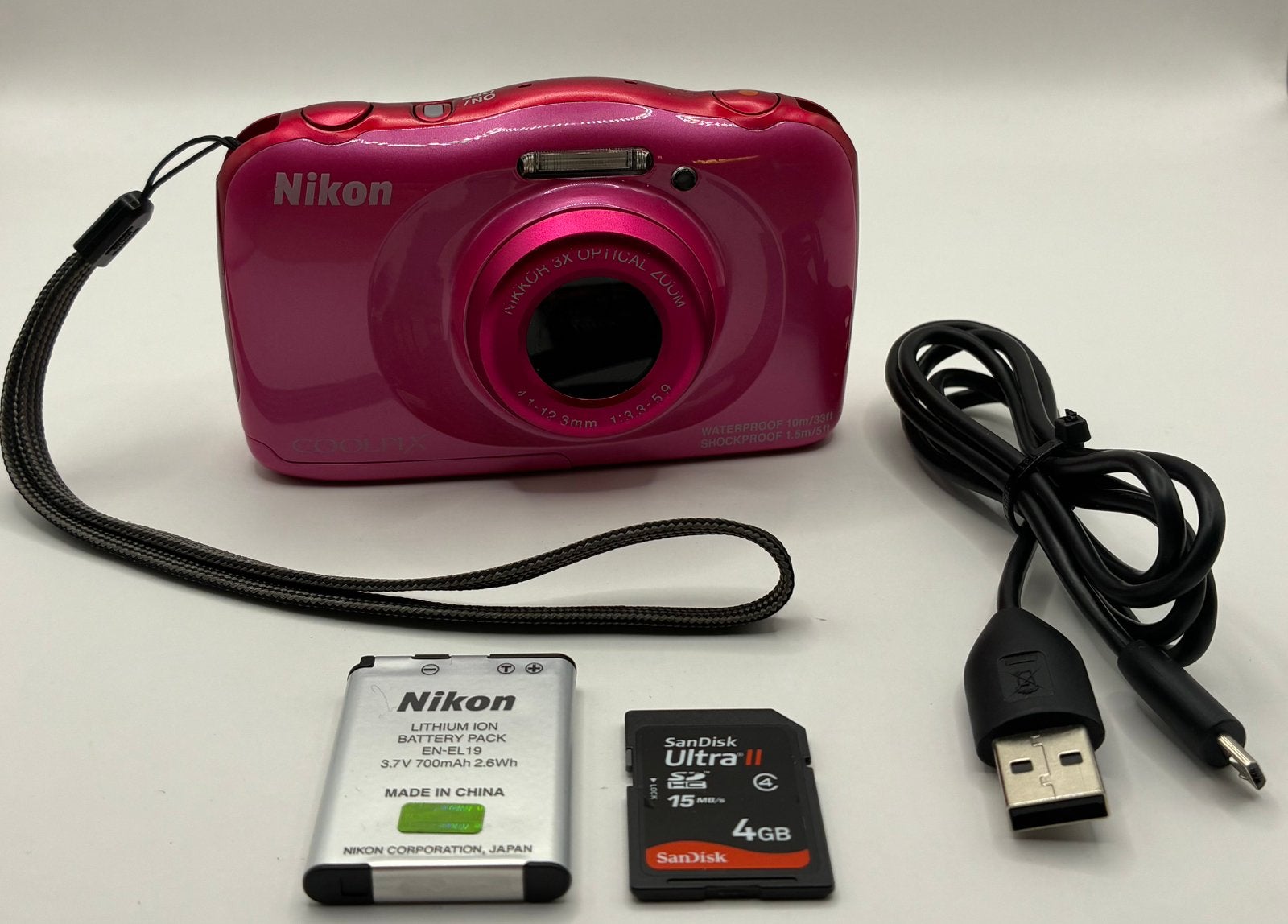 Nikon coolpix S33 - compact camera, Ophalen of Verzenden, Zo goed als nieuw, Nikon, 8 keer of meer