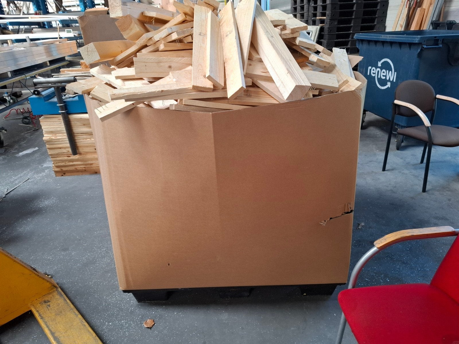 Restpartij Vuren Hout: Planken en Balken max 55cm, Minder dan 3 m³, Ophalen