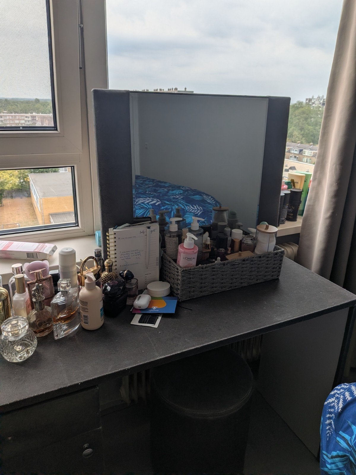 Mooie kaptafel/make-up tafel, Huis en Inrichting, Tafels | Kaptafels, Ophalen of Verzenden, 50 tot 100 cm, Minder dan 100 cm