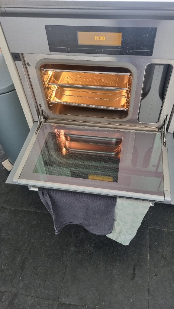 Miele stoomoven, Ophalen, Minder dan 45 cm, Gebruikt, 60 cm of meer