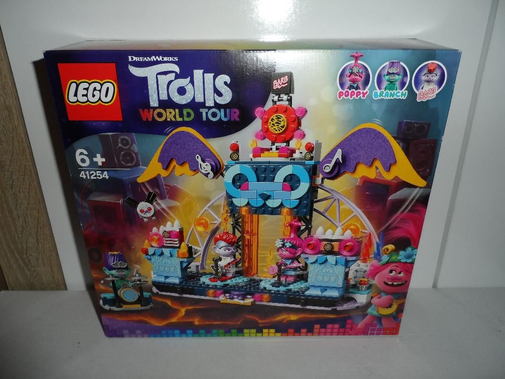 Lego Trolls 41254 Volcano Rock City Concert *Nieuw / MISB*, Overige thema's, Lego, Nieuw, Ophalen of Verzenden