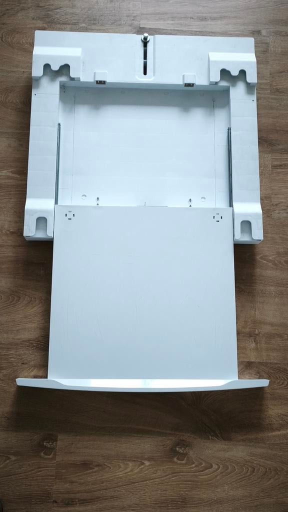AEG SKP11GW Koppelstuk Wasmachine/Droger met Uitschuifblad, Ophalen