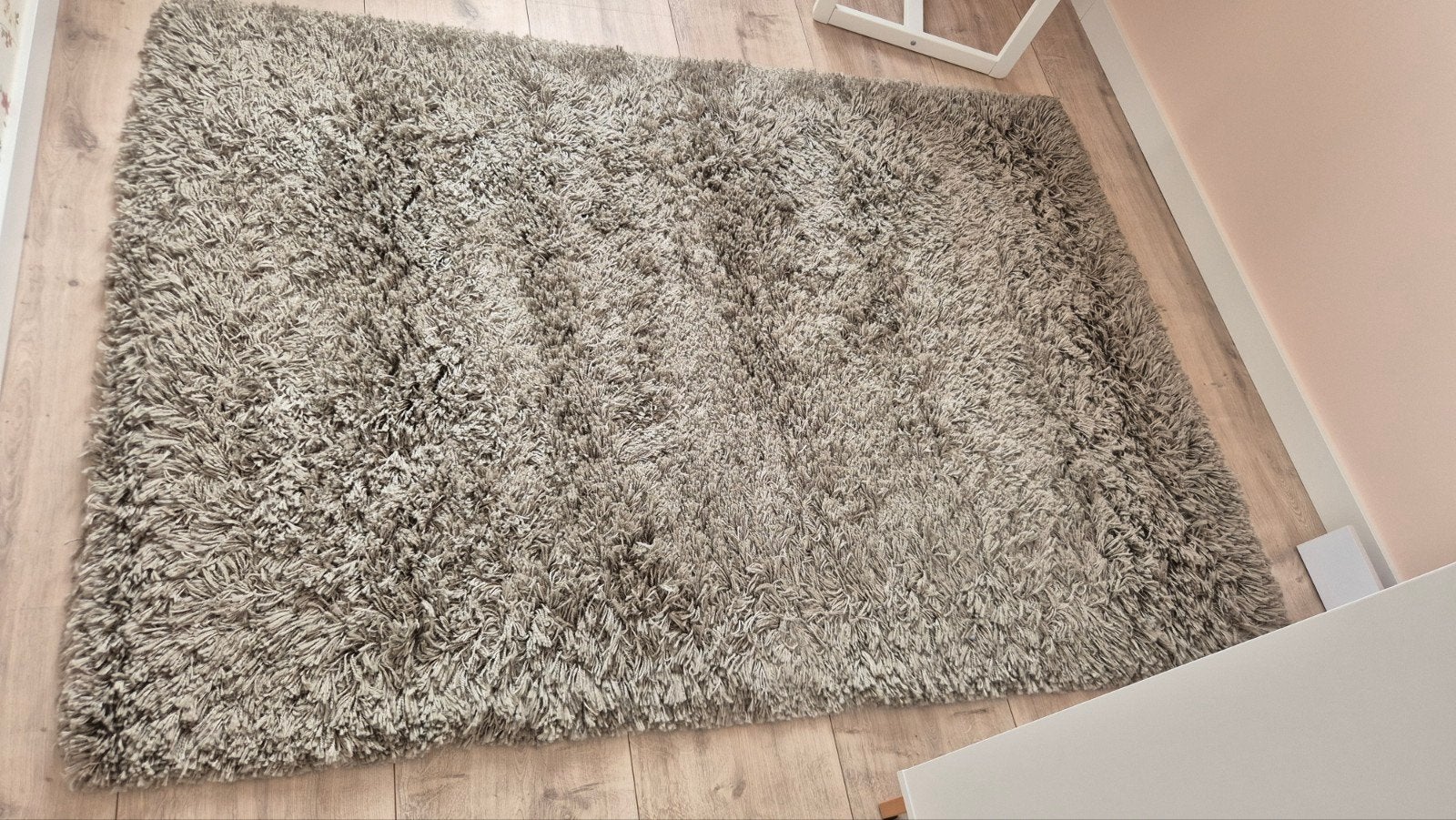 IKEA Gaser Vloerkleed - Hoogpolig en Comfortabel, Ophalen, Gebruikt, 100 tot 150 cm, Modern, Hoogpolig
