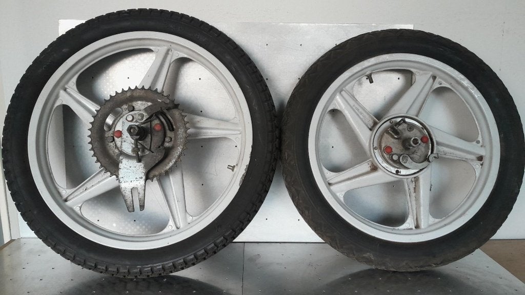 Puch Macho Radical wielenset Plug & Play, Ophalen, Gebruikt, Blok
