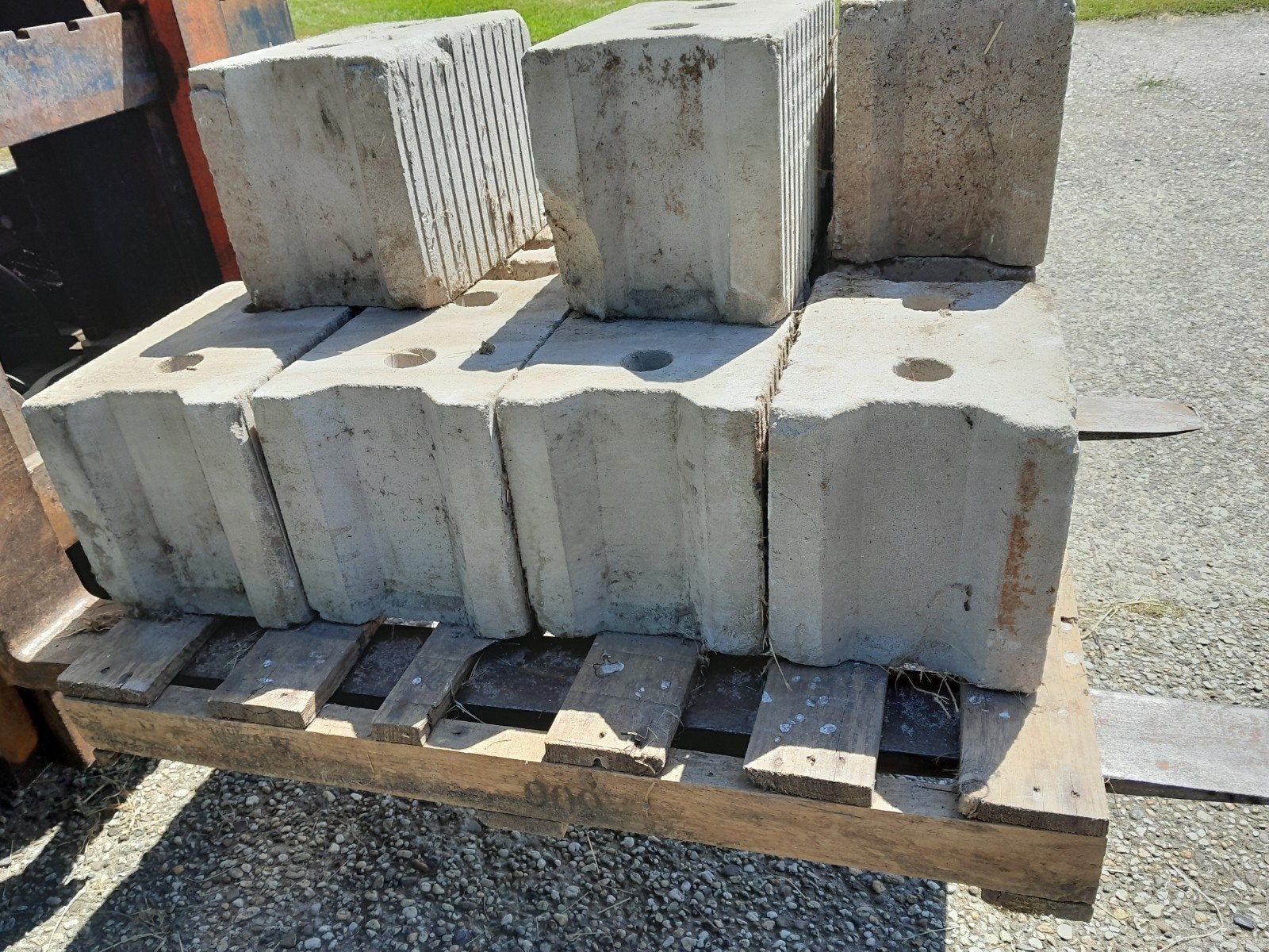 GROTE KALKSTENEN, Doe-het-zelf en Verbouw, Metselstenen, Ophalen, Nieuw, Kalkzandstenen