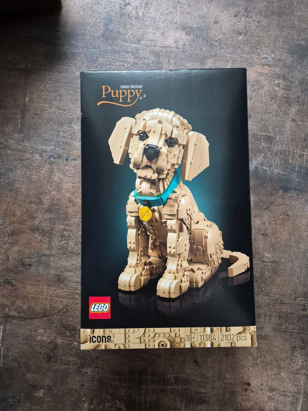 Lego Icons Golden Retriever Puppy 11384 - Nieuw in doos, Inclusief doos, Lego, Nieuw, Ophalen of Verzenden
