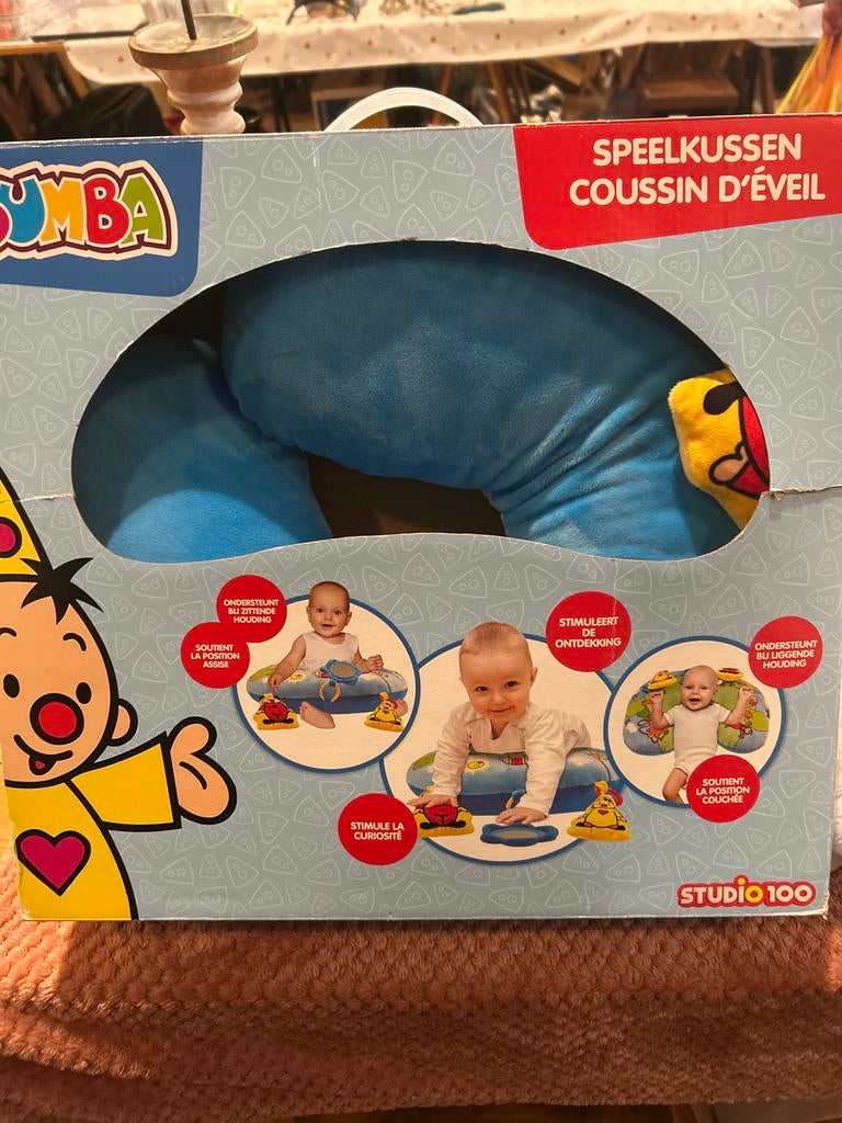 Bumba Baby Speelkussen - Ondersteunt & Stimuleert, Ophalen of Verzenden, Nieuw, Overige typen