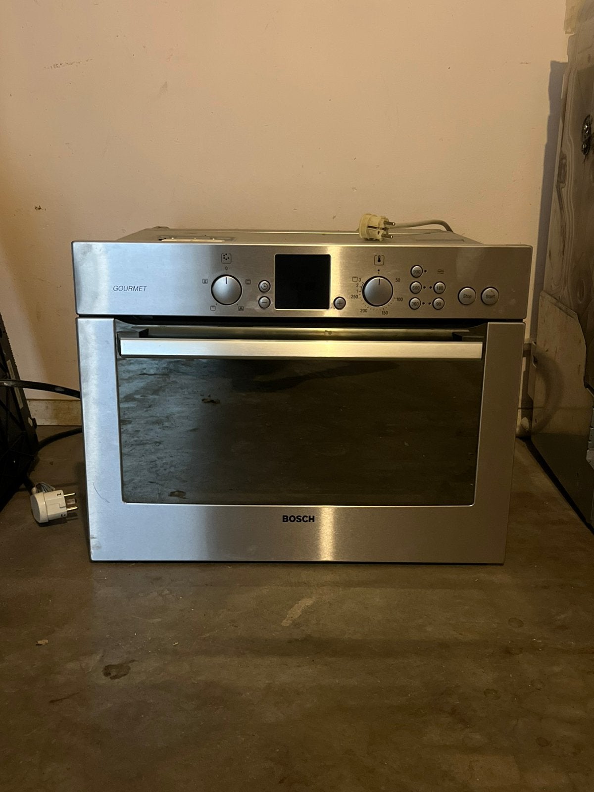 Te koop: Bosch Gourmet inbouwoven – RVS – compacte oven, Witgoed en Apparatuur, Ovens, Ophalen, Gebruikt, Inbouw, Bosch