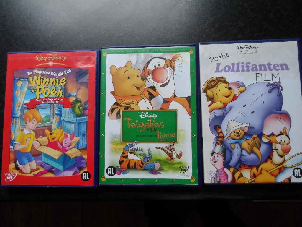 DVD's Winnie de Poeh 3 X [ Walt Disney ], Alle leeftijden, Ophalen of Verzenden, Zo goed als nieuw