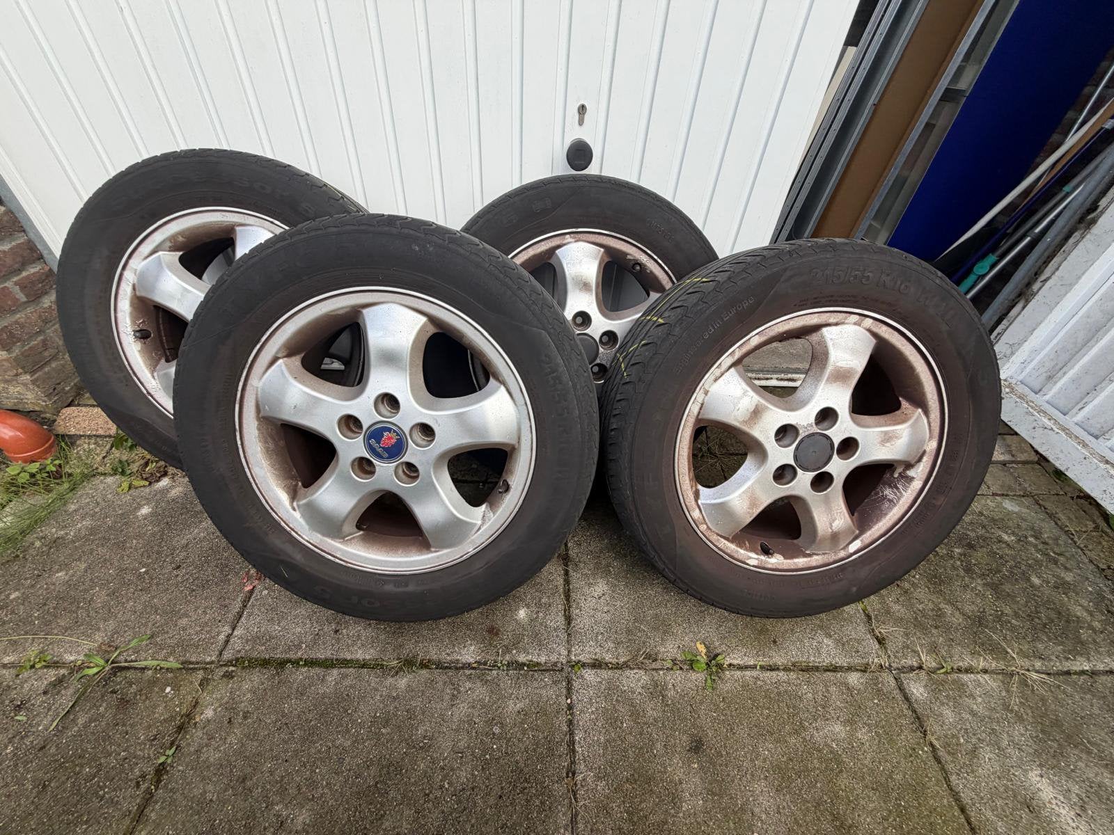 Saab 9-5 16 inch wielenset, Ophalen, Gebruikt, 16 inch, Overige