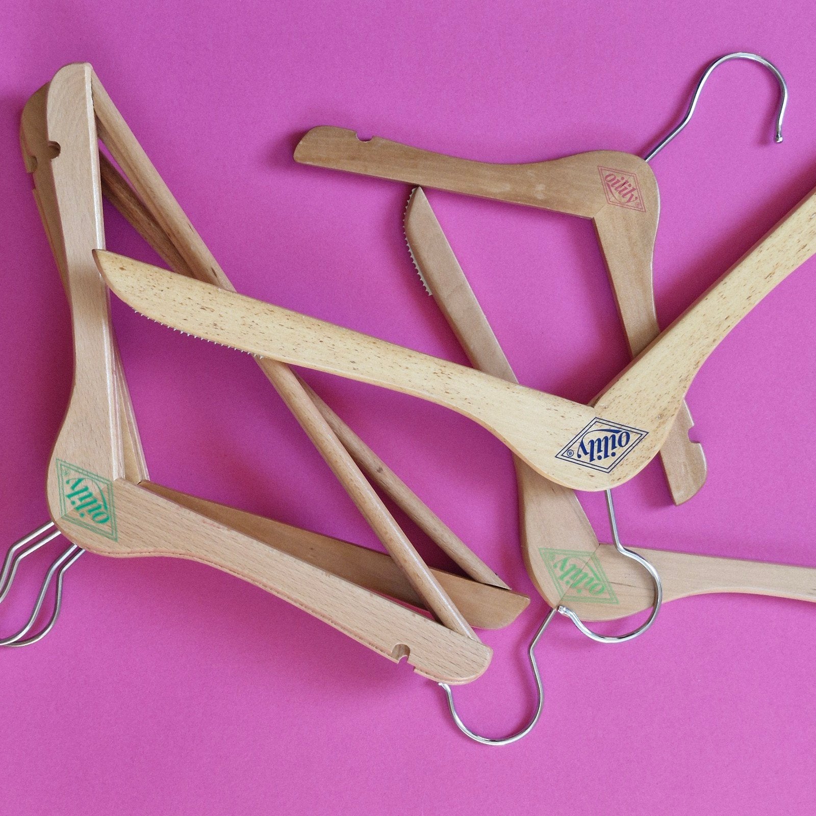 Oilily klerenhangers, Kleding | Dames, Ophalen of Verzenden, Zo goed als nieuw, Hout, Kinderen en Volwassenen