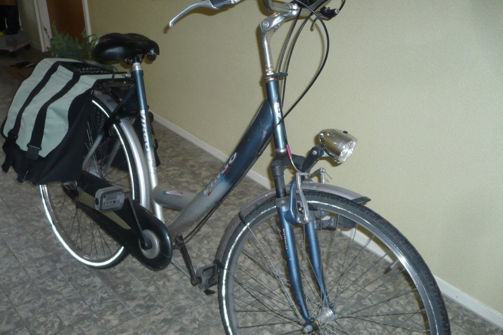 damesfiets, Fietsen en Brommers, Fietsen | Dames | Damesfietsen, Gebruikt, Versnellingen, 50 tot 53 cm, Trommelrem