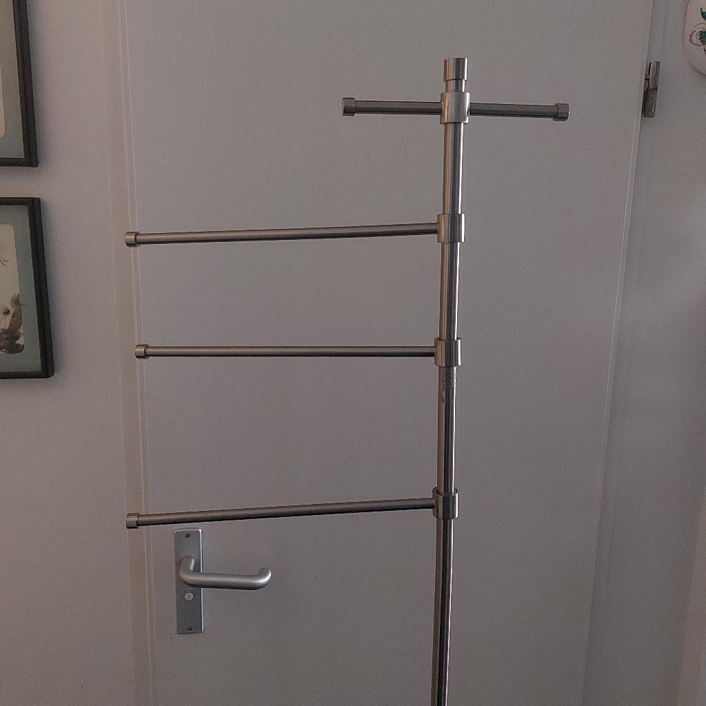 handdoekstandaard Baderie Woodynox nooit gebruikt, chroom, Overige typen, Nieuw, 150 tot 200 cm, 50 tot 75 cm