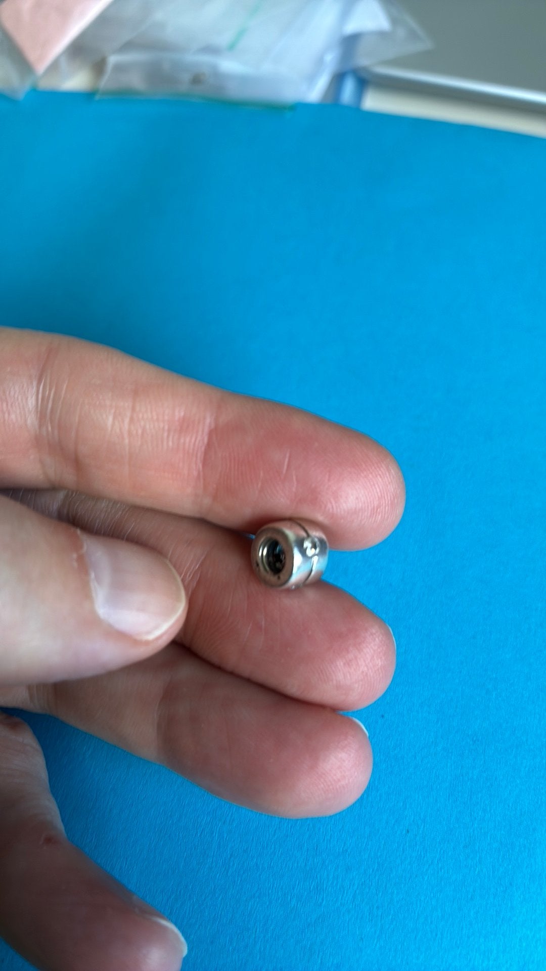 925 bedel zilver pandora, Gebruikt, Pandora, Ophalen of Verzenden, 1 bedel
