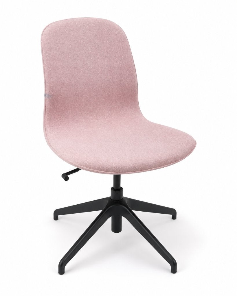 IKEA LÅNGFJÄLL Draaistoel  Bureaustoel –  Licht Roze – Zwart, Gebruikt, ., Ophalen of Verzenden, .