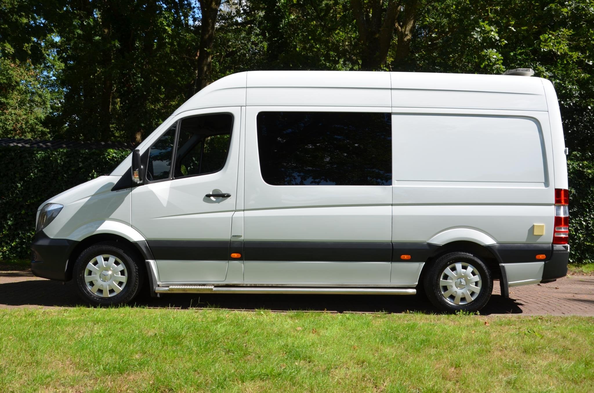 Mercedes-Benz Sprinter 310 CDI Rolstoelbus L2 H2 Automaat Ai, Euro 5, Gebruikt, 4 stoelen, Bedrijf