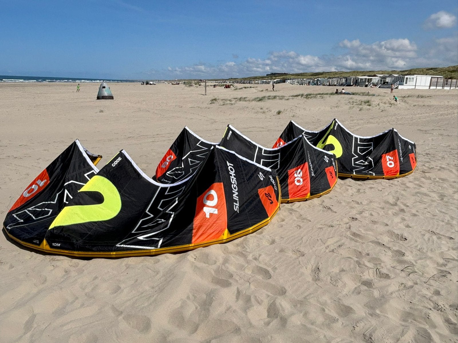 Slingshot Code NXT 7m 8m 10m 14m kite set, Geen board, Ophalen, Zo goed als nieuw, 10 m²