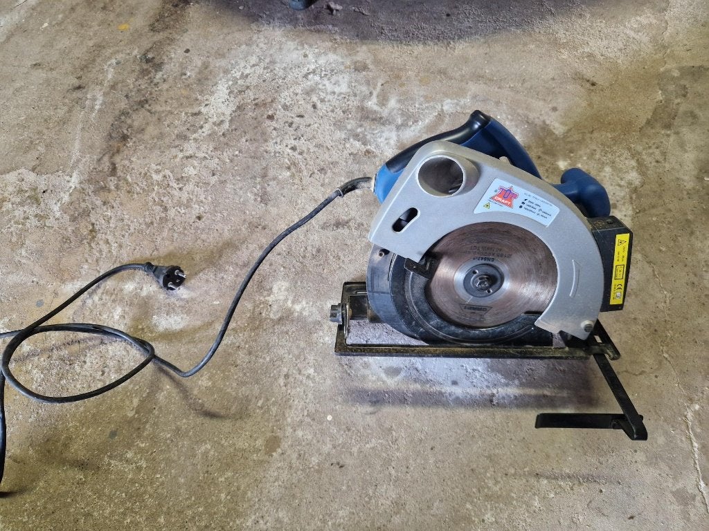 Cirkelzaag merk Top Craft in koffer, Doe-het-zelf en Verbouw, Ophalen, Gebruikt, Cirkelzaag, Topcraft