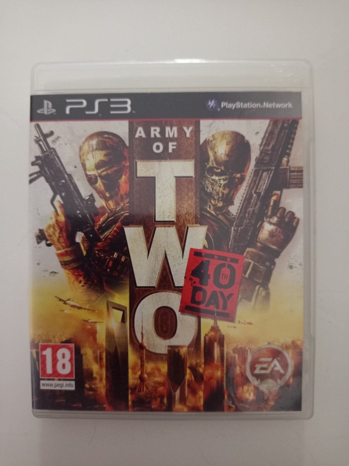 Army of Two 40 Day ps3, Gebruikt, Vanaf 18 jaar, Shooter, Verzenden