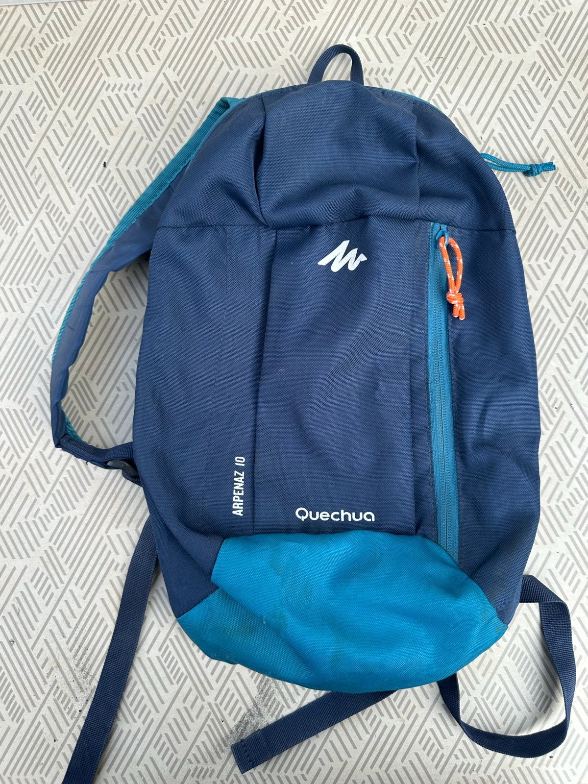 Quechua Arpenaz 10 rugzak - Blauw, Overige merken, Gebruikt, Ophalen of Verzenden, Minder dan 25 cm