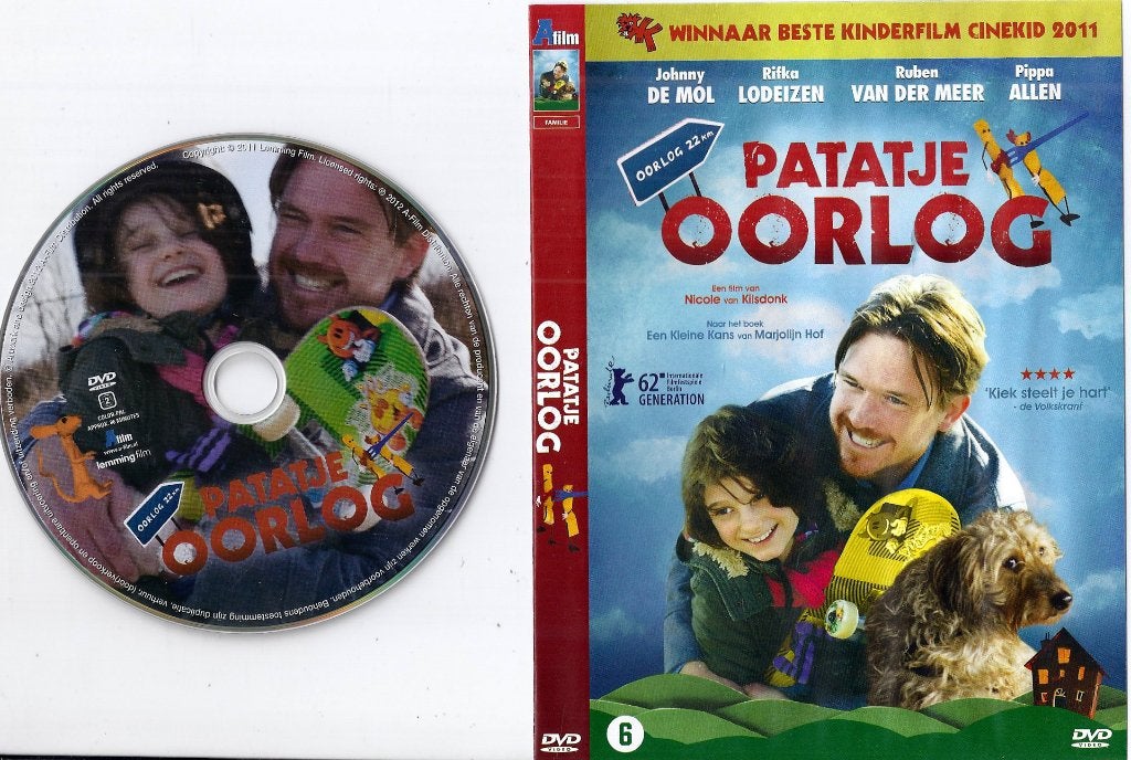 Dvd patatje oorlog - met o.a. Johnny de mol, rifka lodeizen, Alle leeftijden, Ophalen of Verzenden, Zo goed als nieuw