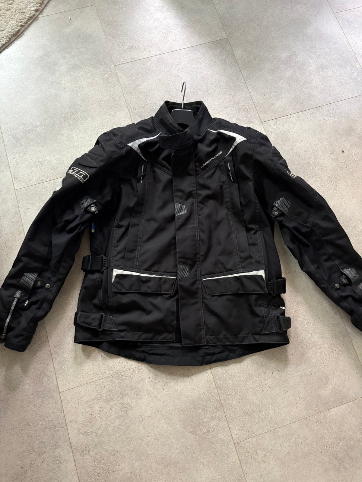Lindstrands motorjas mt 52, Motoren, Kleding | Motorkleding, Ophalen of Verzenden, Tweedehands, Jas | textiel
