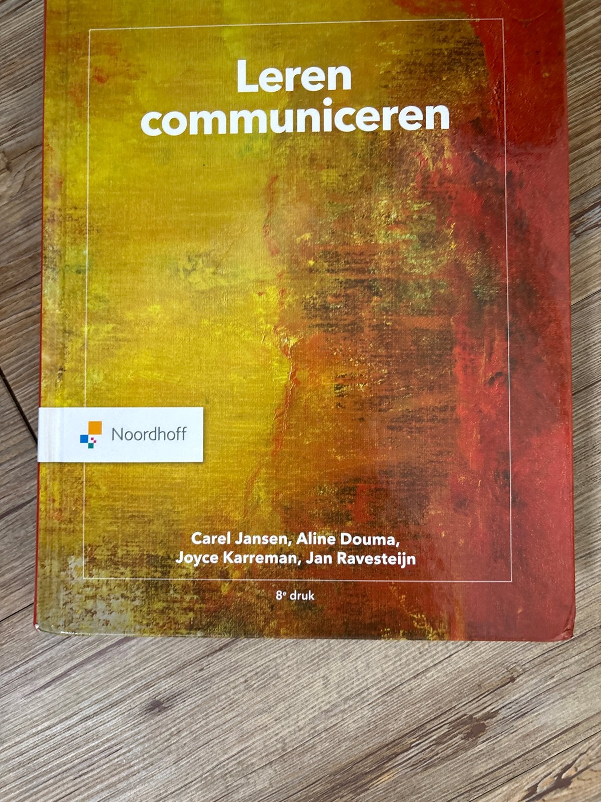 Leren communiceren - 8e druk - Noordhoff, Ophalen of Verzenden, Gamma, Gelezen, HBO