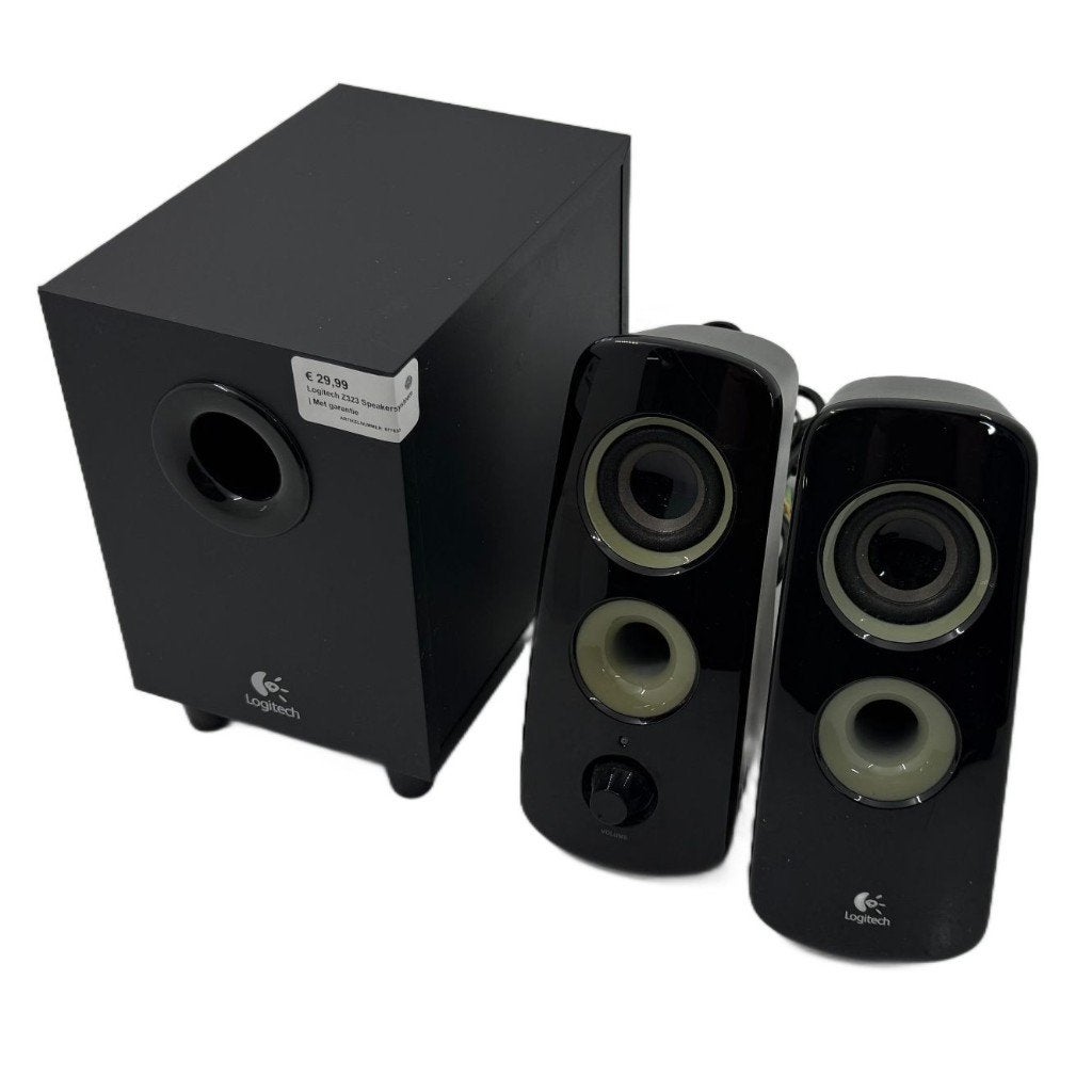 Logitech Z323 Speakersysteem | Met garantie, Logitech, Dordrecht@usedproducts.nl, Toulonselaan 72, Ophalen of Verzenden