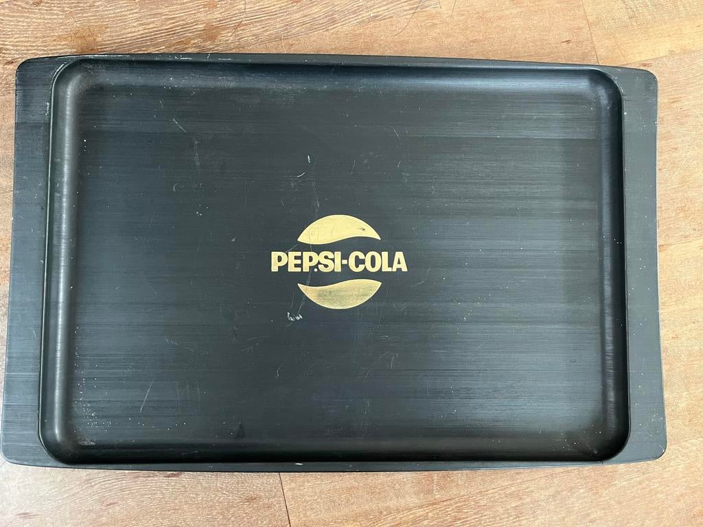Vintage Pepsi-Cola dienblad - Kunststof, Ophalen of Verzenden, Zo goed als nieuw, Rechthoekig, Kunststof