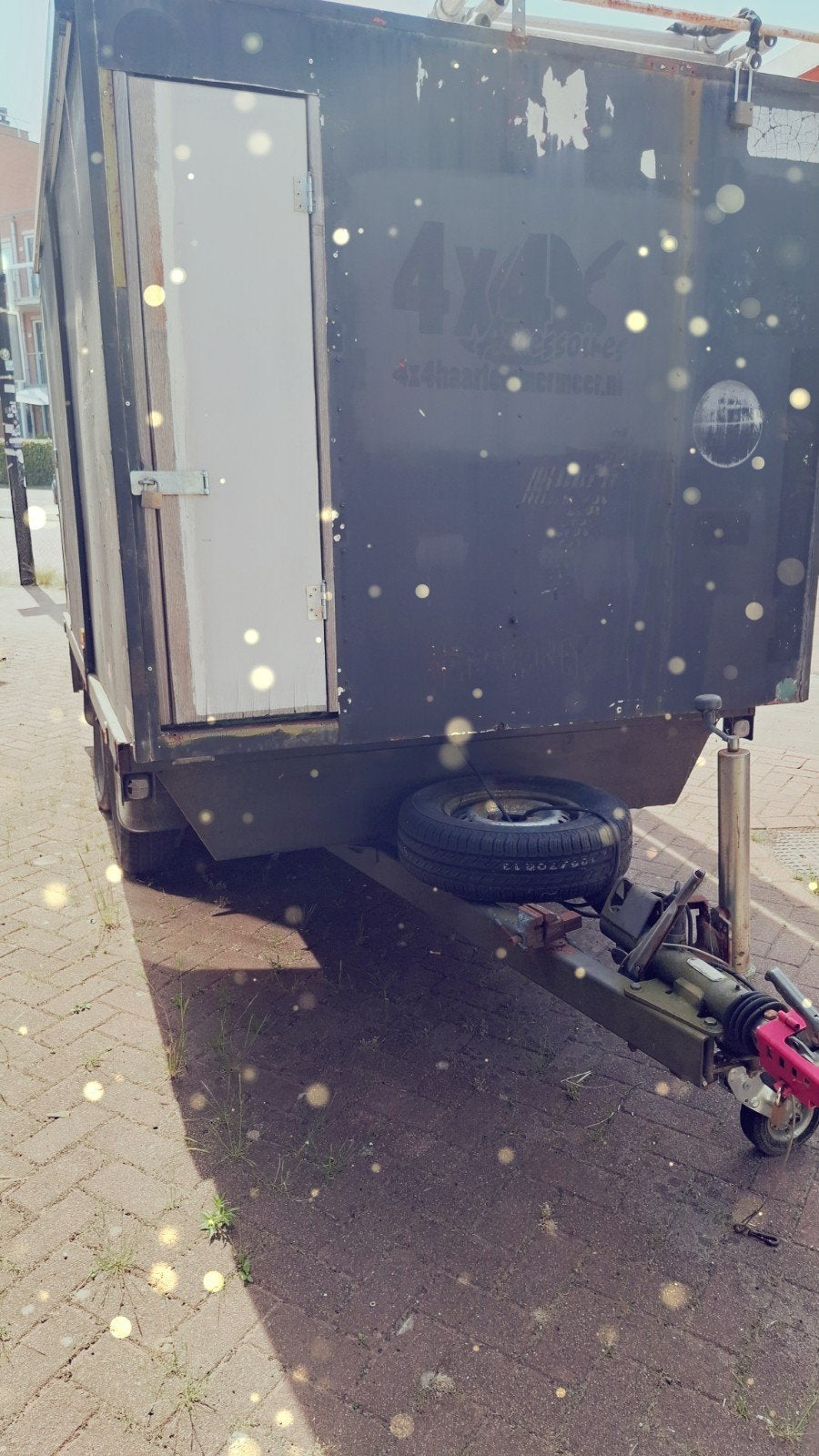 Gesloten aanhanger met kenteken, Ophalen of Verzenden