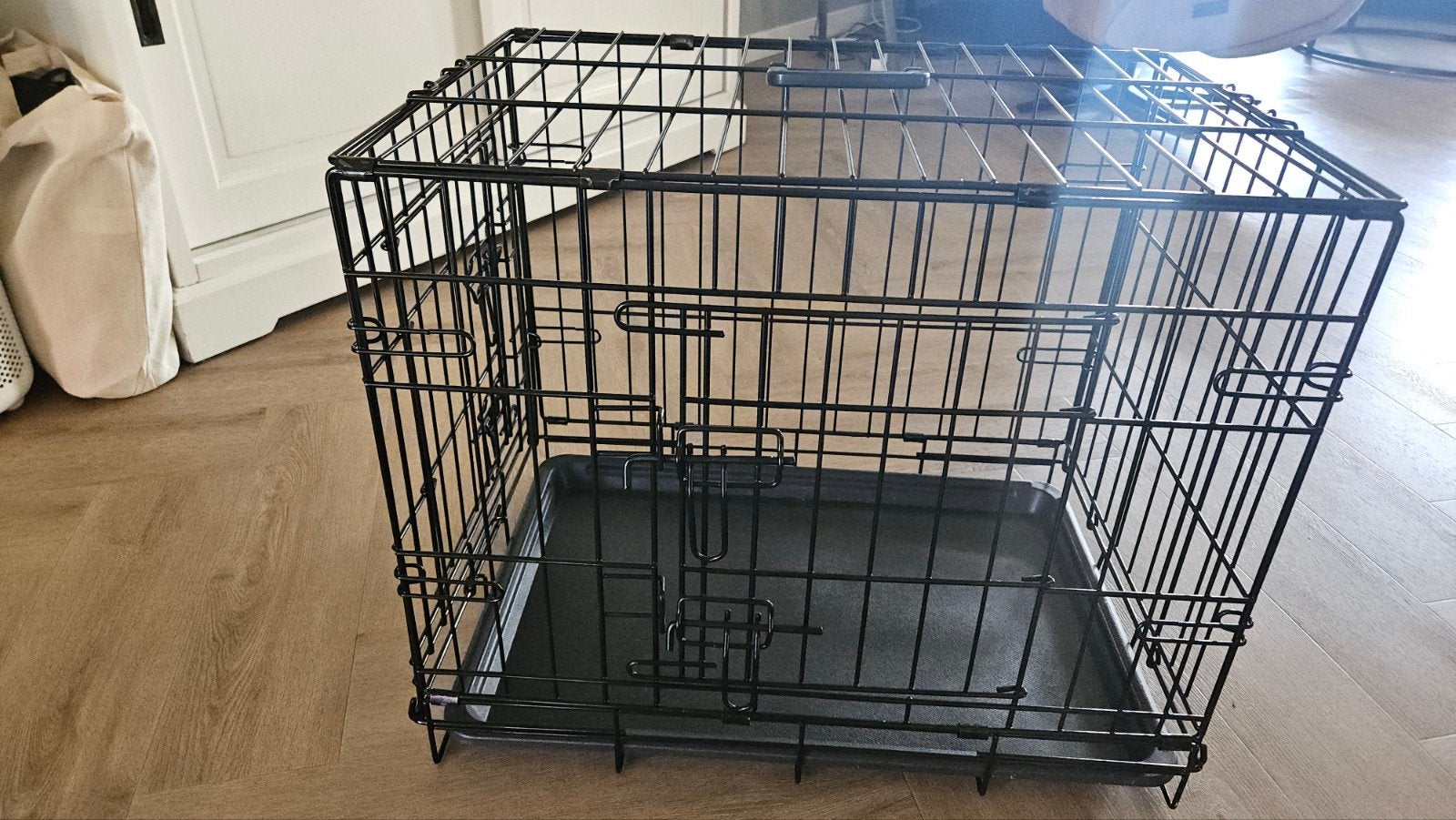 Bench voor puppy of kleine hond, Dieren en Toebehoren, Ophalen, Zo goed als nieuw