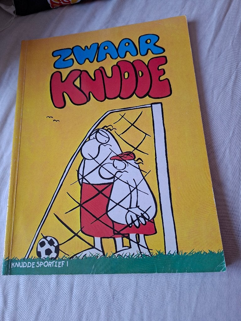 zwaar Knudde, Eén stripboek, Ophalen of Verzenden, Zo goed als nieuw