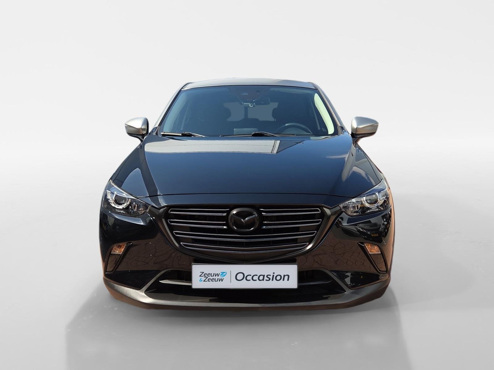 Mazda CX-3 2.0 SkyActiv-G 121 Sportive | Trekhaak | Achterui, Auto's, Stof, 4 cilinders, Zwart, Origineel Nederlands