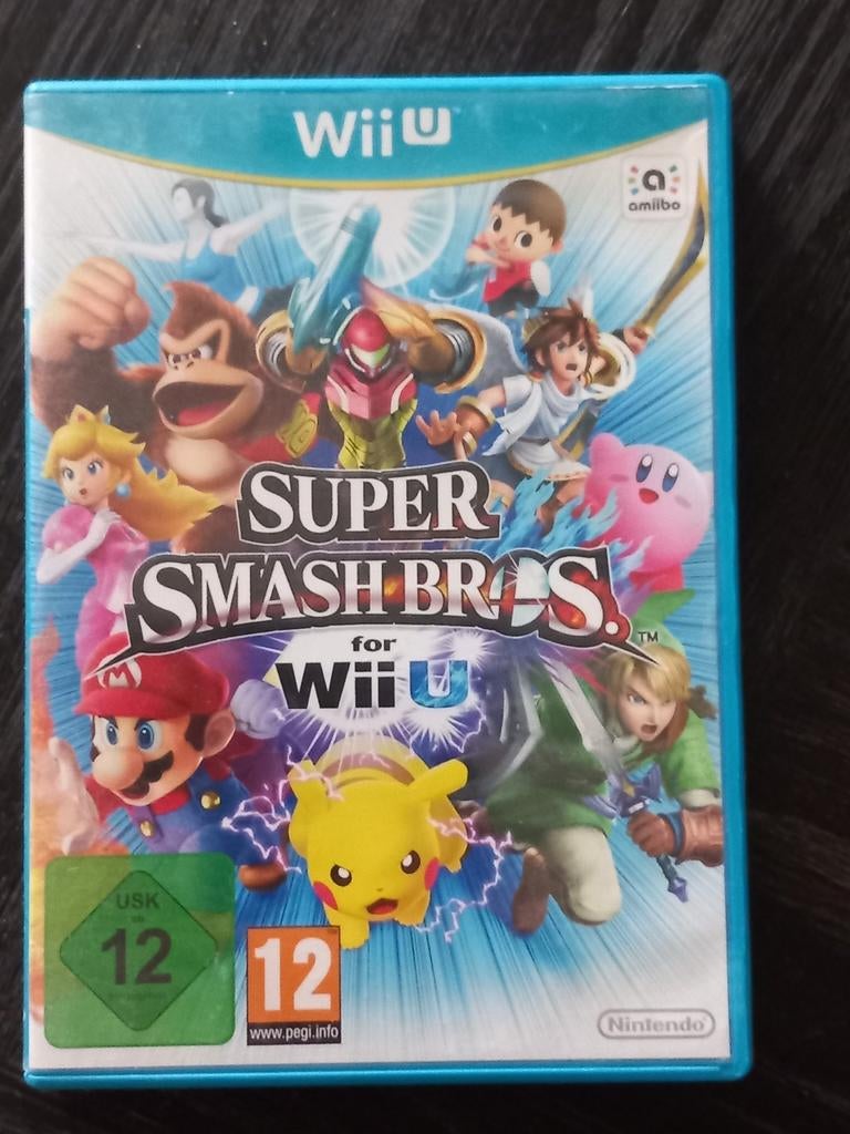 Super Smash Bros. for Wii U, Spelcomputers en Games, Games | Nintendo Wii U, Zo goed als nieuw, Vechten, 3 spelers of meer, Vanaf 12 jaar