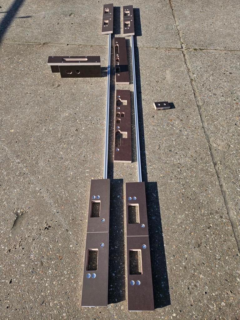 Freesmallen set, Doe-het-zelf en Verbouw, Hang- en Sluitwerk, Ophalen of Verzenden, Nieuw, Scharnier