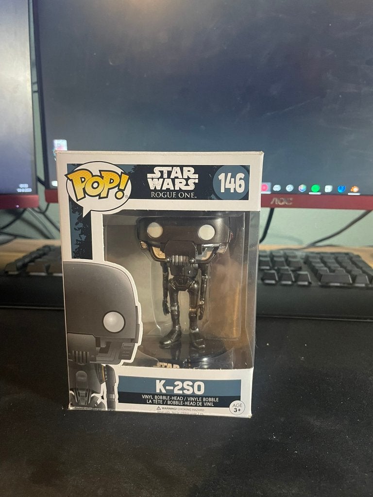 Funko Pop: K-2SO #146, Verzamelen, Poppetjes en Figuurtjes, Ophalen of Verzenden, Zo goed als nieuw