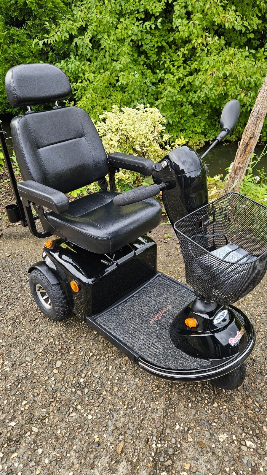 Mango Panther scootmobiel, wendbare scootmobiel, Ophalen, Inklapbaar, Zo goed als nieuw, Elektrische rolstoel