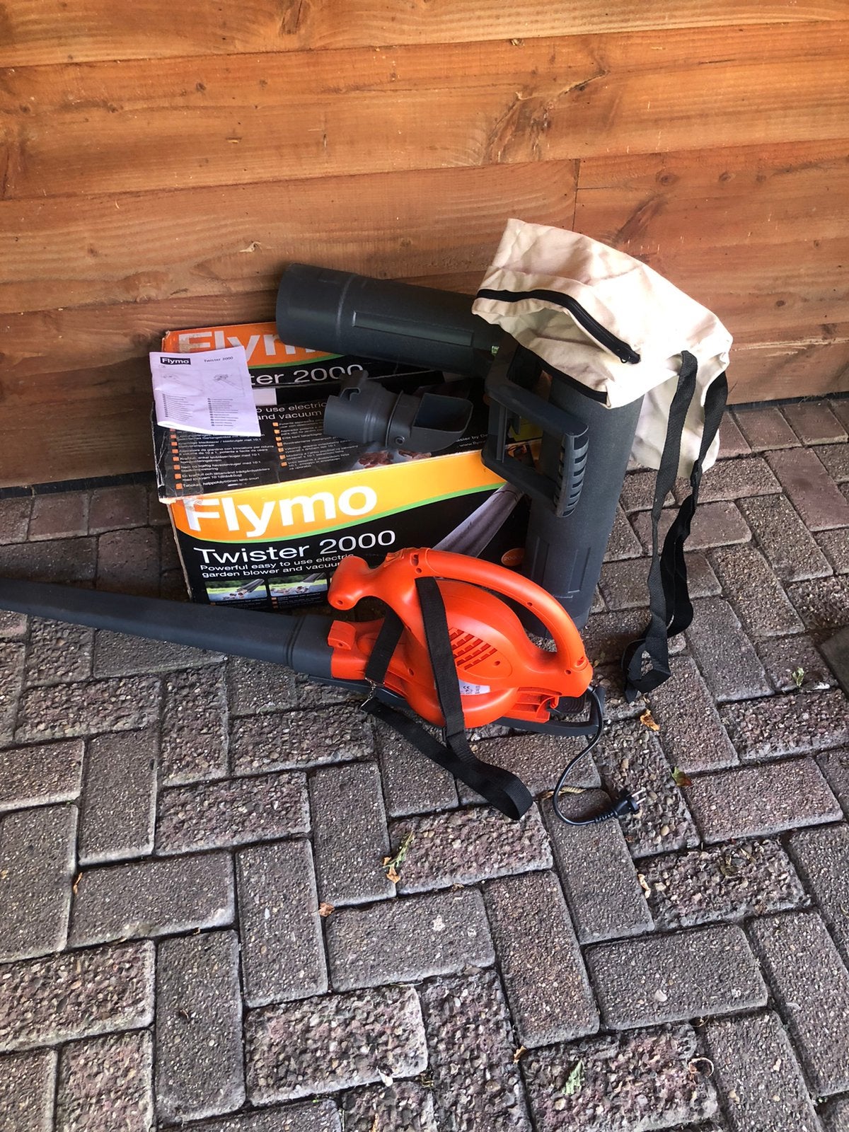 Bladblazer/zuiger, Ophalen, Zo goed als nieuw, Elektrisch