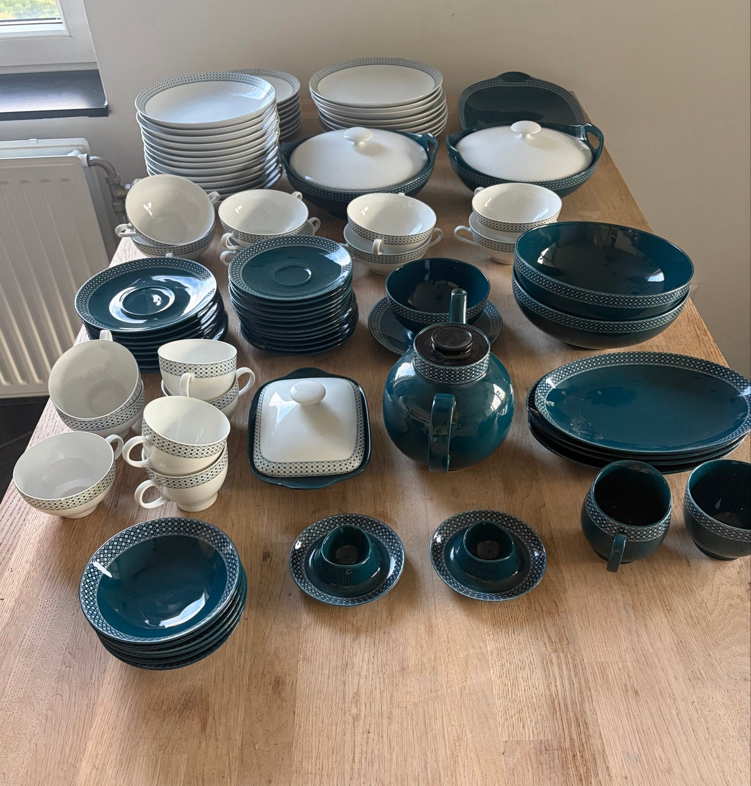 Eschenbach Blue Glaze  - Compleet en z.g.a.n., Huis en Inrichting, Ophalen, Overige merken, Zo goed als nieuw, Modern