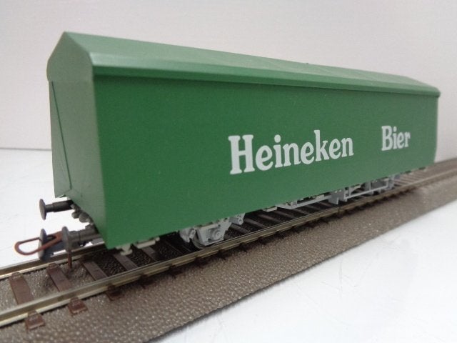 ROCO 46309 Wagen ‘Heineken Bier’ NS (H0)., Gelijkstroom, Wagon, Ophalen of Verzenden, Roco
