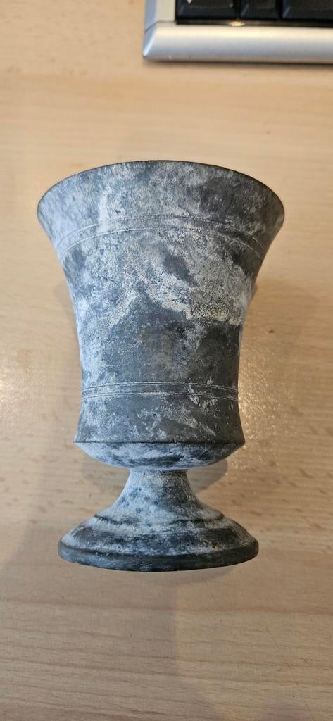 Herinnerings beker  tin zeldzaam, Verzamelen, Militaria | Tweede Wereldoorlog, Ophalen of Verzenden, Landmacht, Duitsland, Hulzen of Bodemvondsten