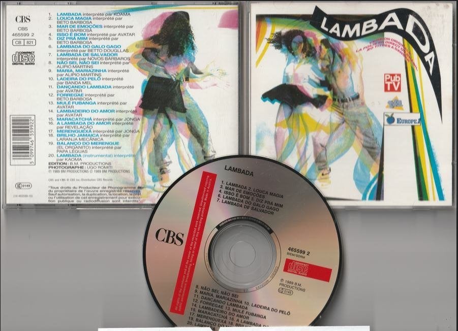 Lambada - Verzamelalbum, Cd's en Dvd's, Cd's | Verzamelalbums, Ophalen of Verzenden, Gebruikt, Latin en Salsa