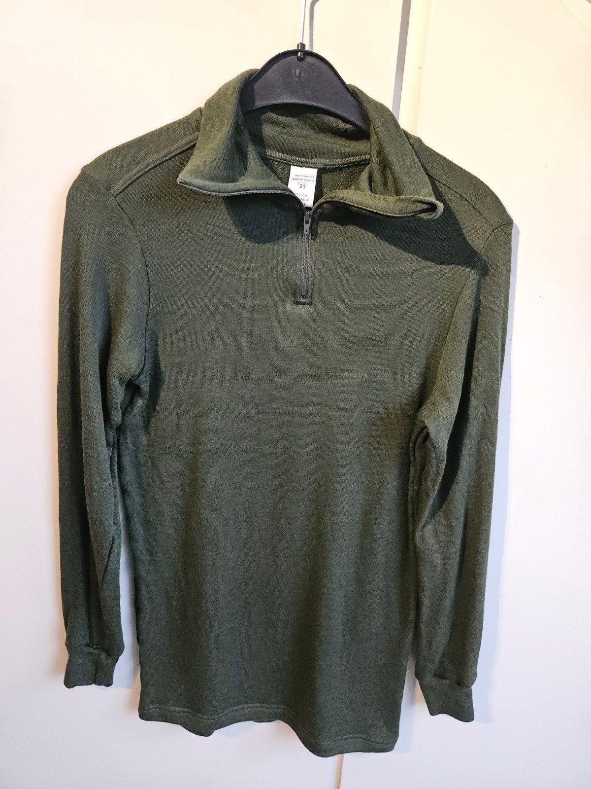 Defensie thick wool shirt (merino wol), Ophalen of Verzenden, Landmacht, Nederland, Kleding of Schoenen